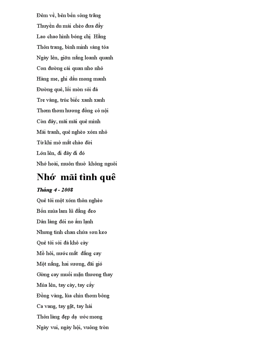 image for page 100 Bài thơ Tình Tự Quê Hương 3 TG Mặc Giang