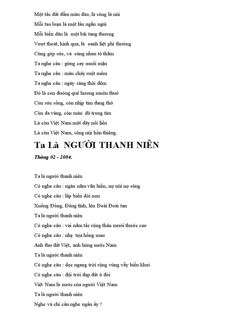 image for page 100 Bài thơ Tình Tự Quê Hương TG Măc Giang