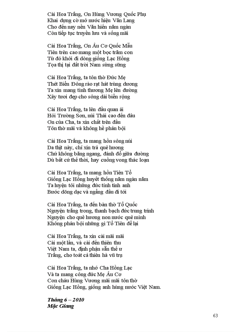 image for page 100Bài Thơ Tình Tự Quê Hương 5 TG Mặc Giang