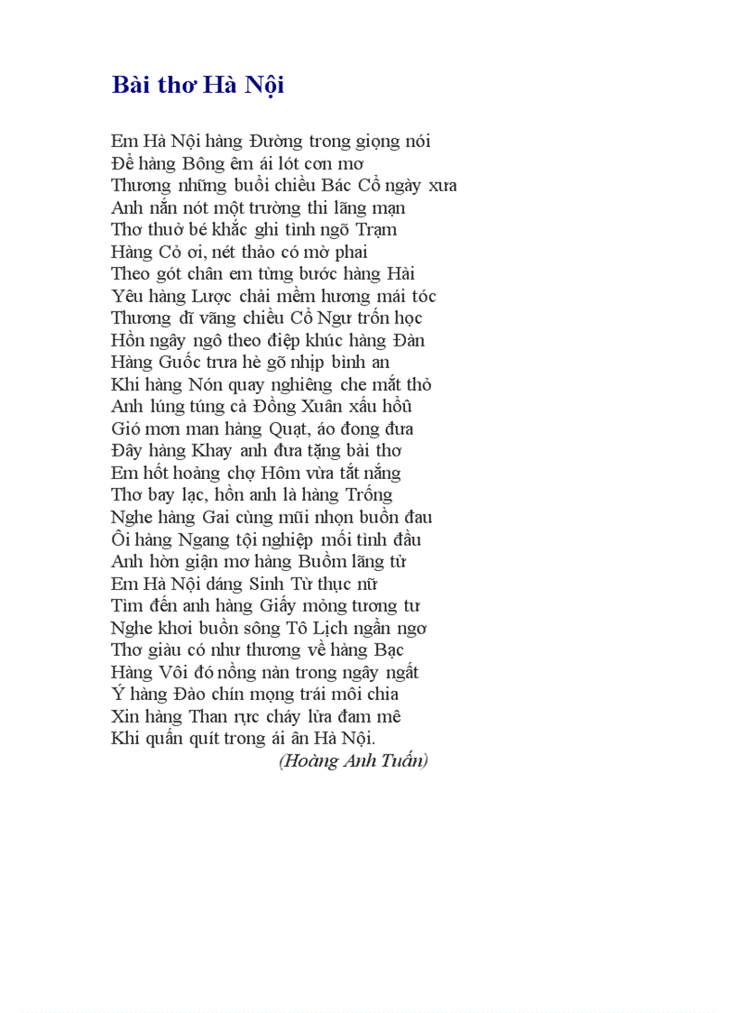 image for page 18 bài thơ hay về Hà Nội
