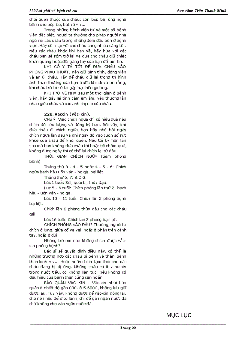 image for page 220 căn bệnh thường gặp ở trẻ em