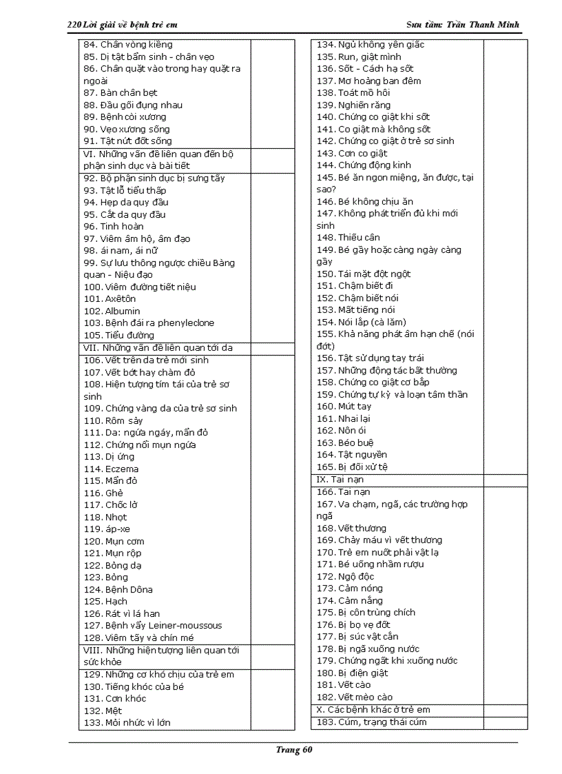 image for page 220 căn bệnh thường gặp ở trẻ em