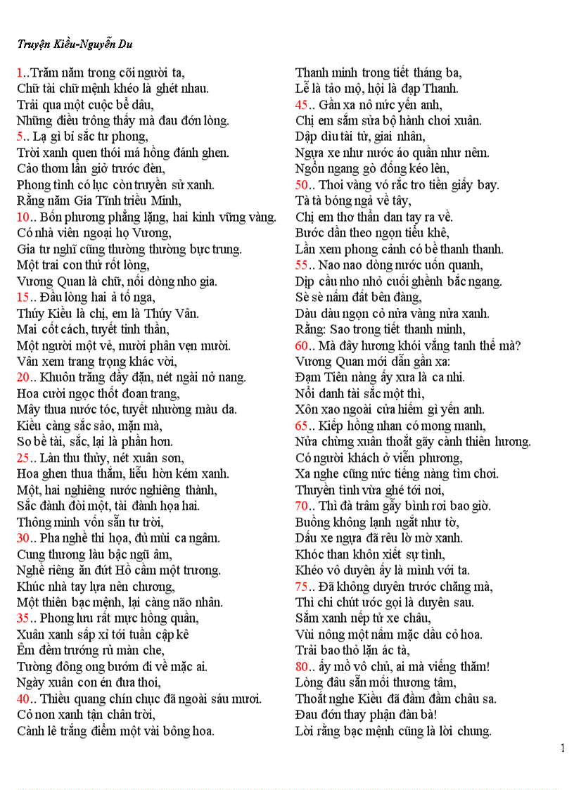 3245 Cau Thơ Truyện Kiều 3245 Cau Thơ Truyện Kiều