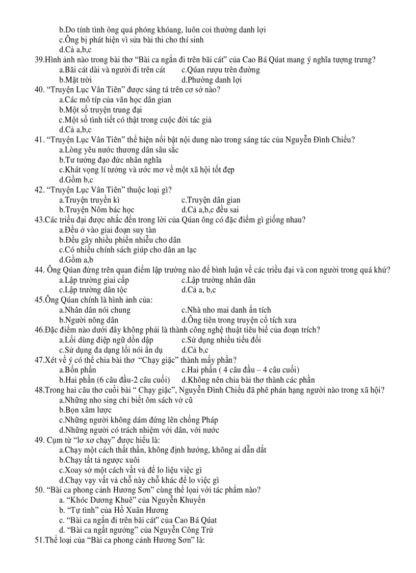 image for page 500 câu hỏi trắc nghiệm ngữ văn