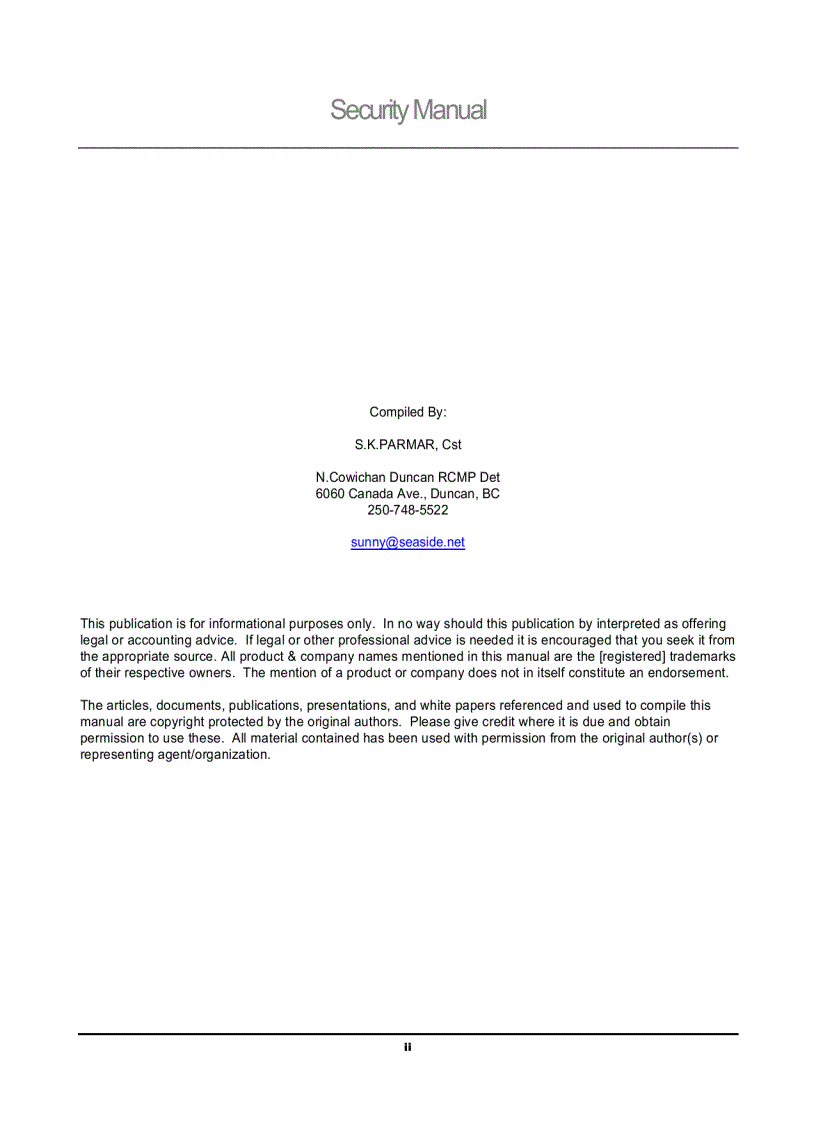 image for page An Introduction to Security