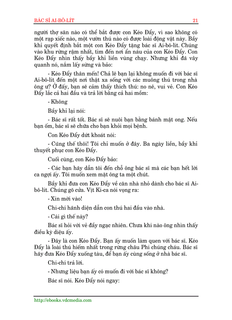image for page Bác sĩ Ai Bô Lit Tru cop xki
