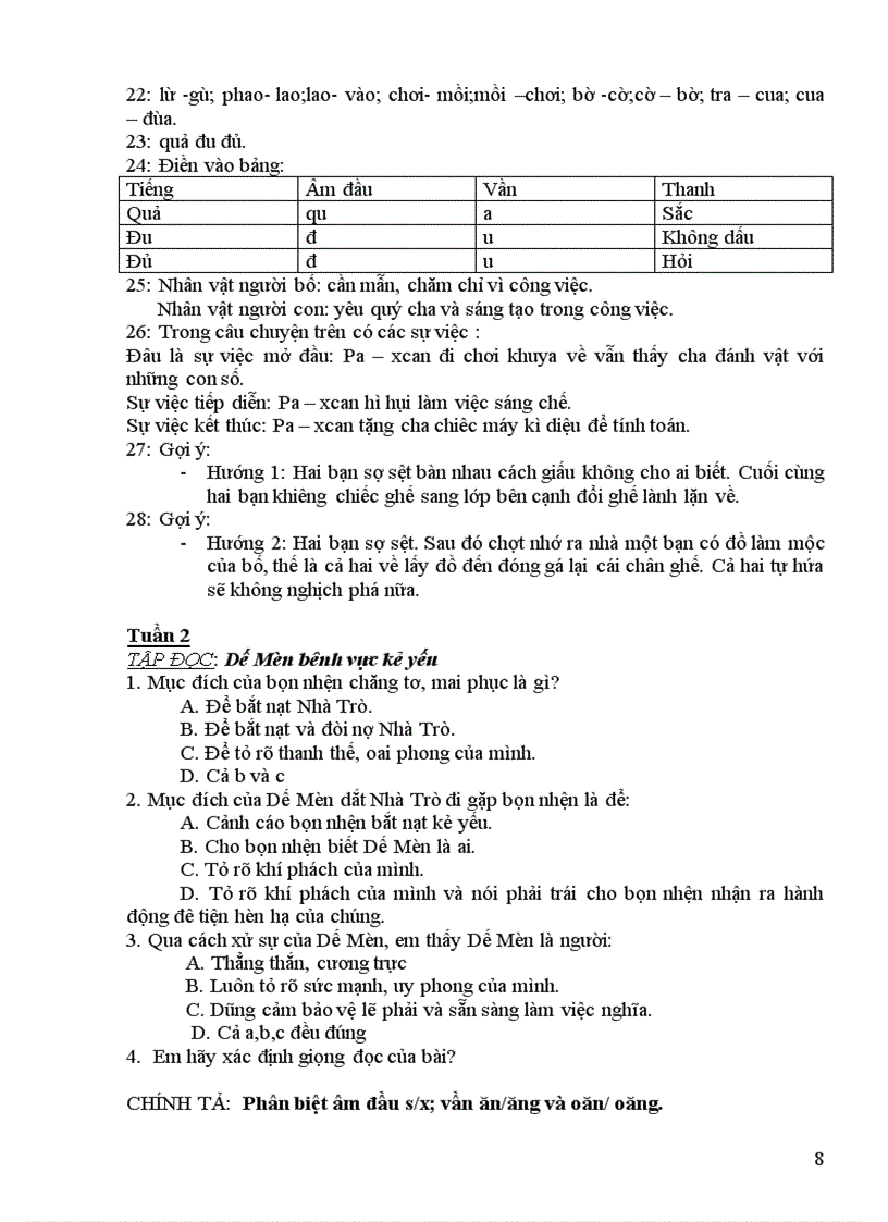 image for page Bài tập tv lớp 4