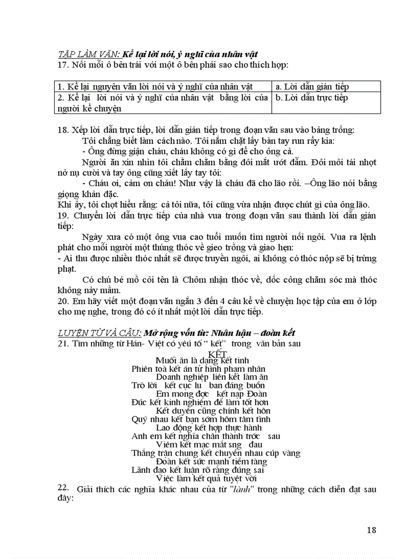 image for page Bài tập tv lớp 4