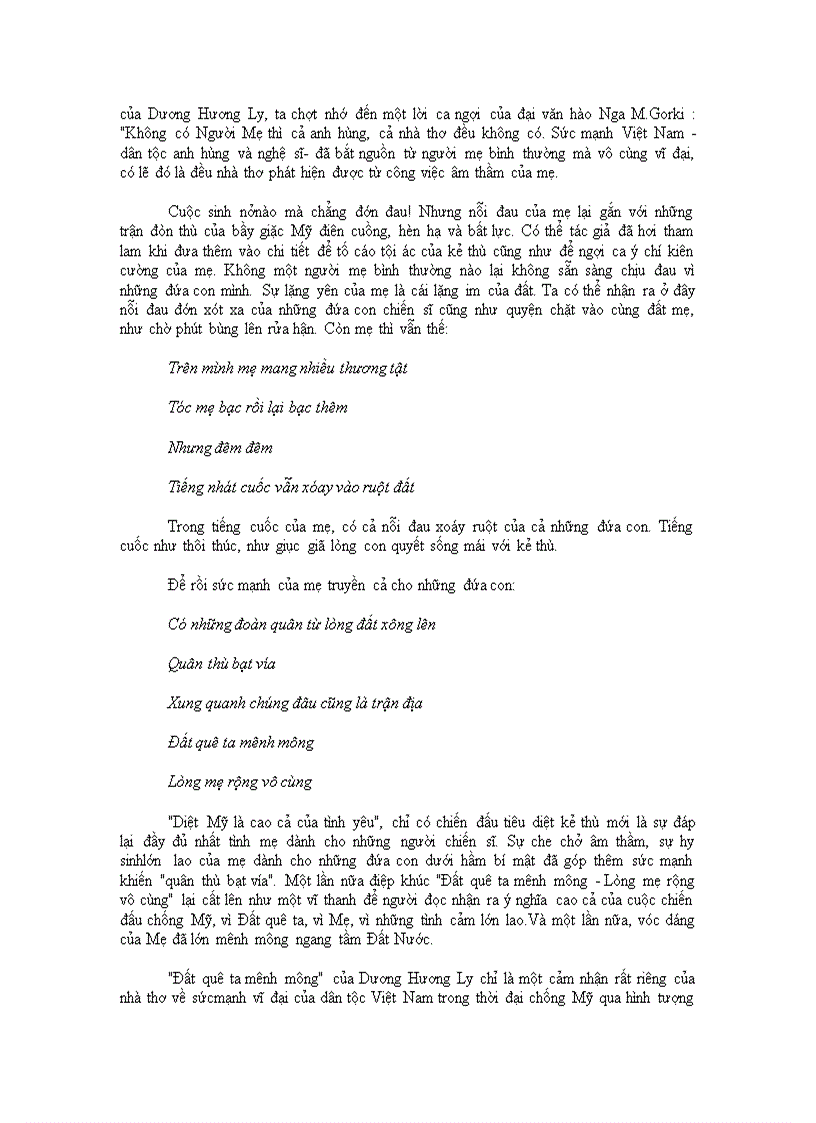 image for page Bài thơ Đất quê ta mênh mông