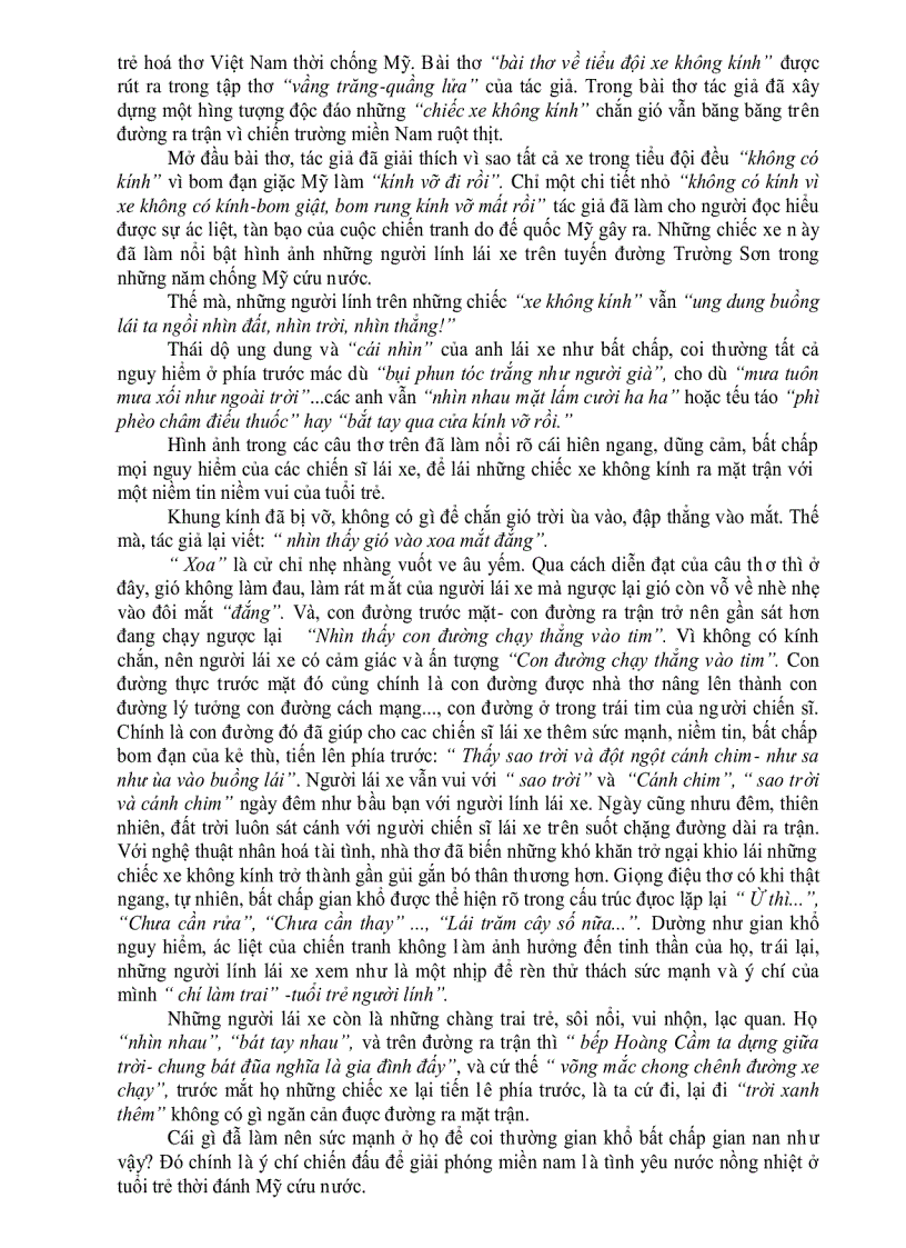 image for page Bài văn hay thi vào 10