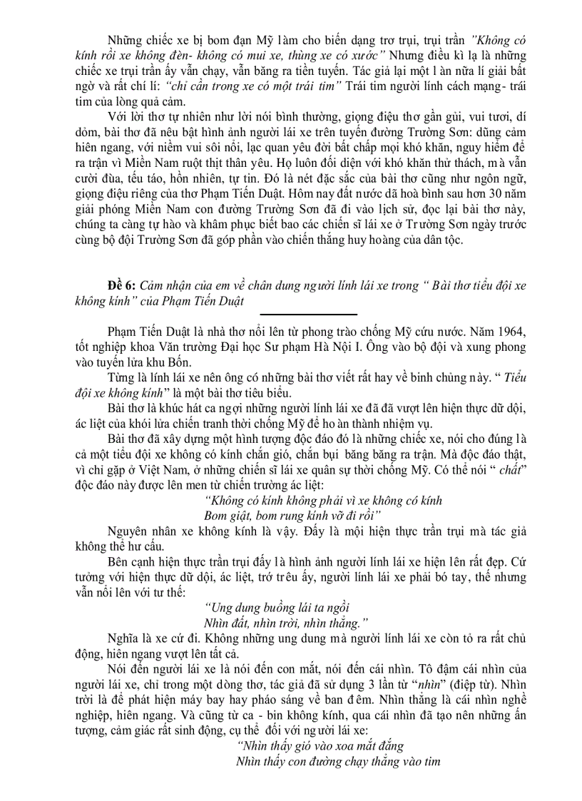 image for page Bài văn hay thi vào 10