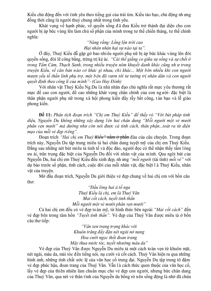 image for page Bài văn hay thi vào 10