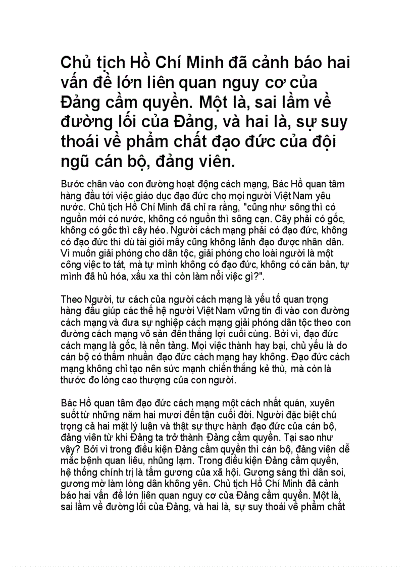 image for page Bài viết về bác hồ
