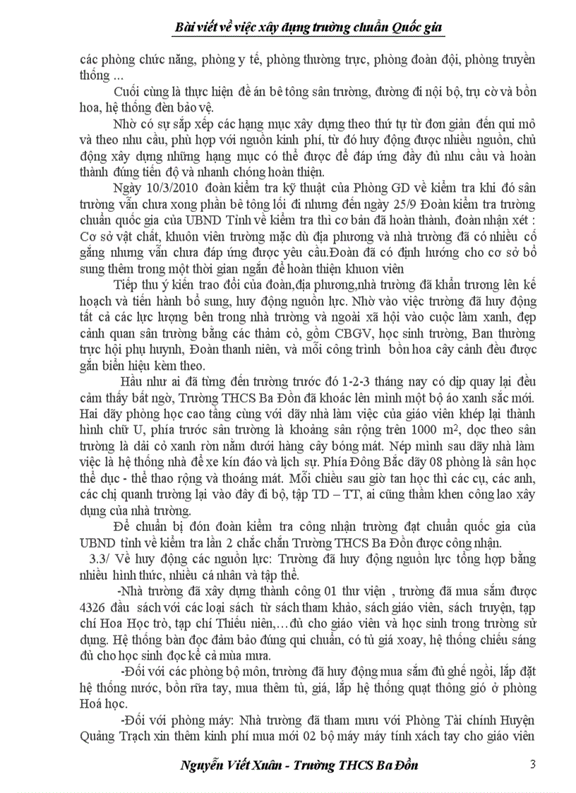 image for page Bài viết xây dựng trường chuẩn