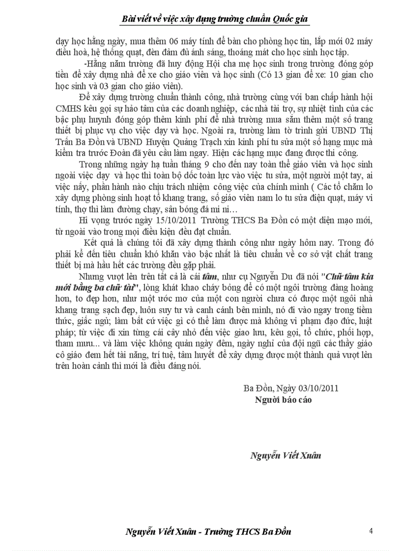 image for page Bài viết xây dựng trường chuẩn