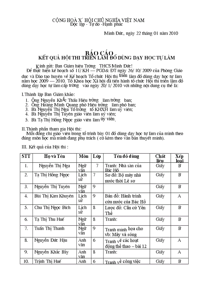 image for page Bao cao lam do dung