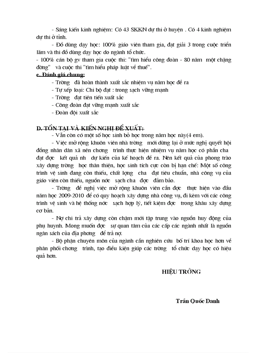 image for page Bao cao tong ket nam hoc 2008 2009