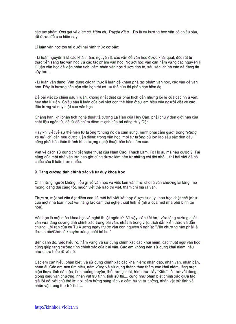 image for page Bí quyết thi môn Ngữ văn có hiệu quả