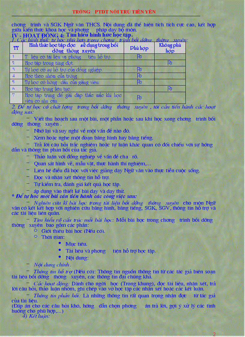image for page Bồi dưỡng thường xuyên chu kì III Chuẩn