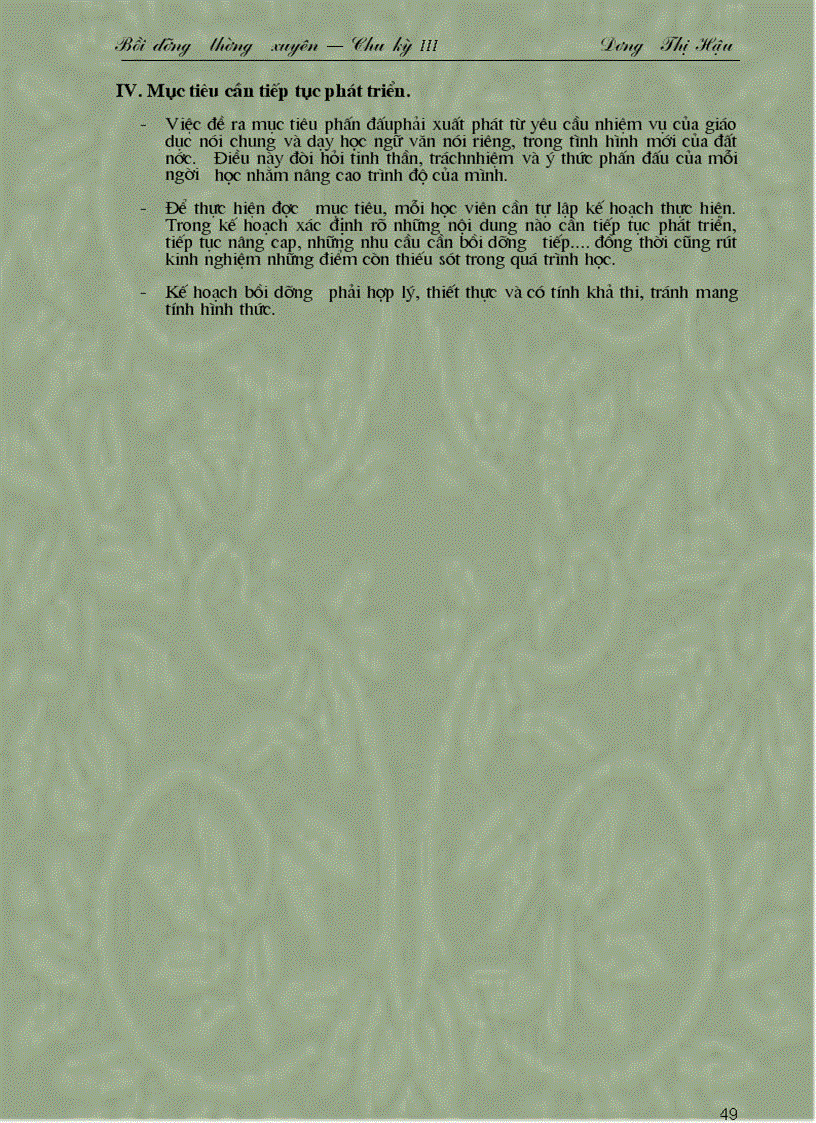 image for page Bồi dưỡng thường xuyên chu kì III