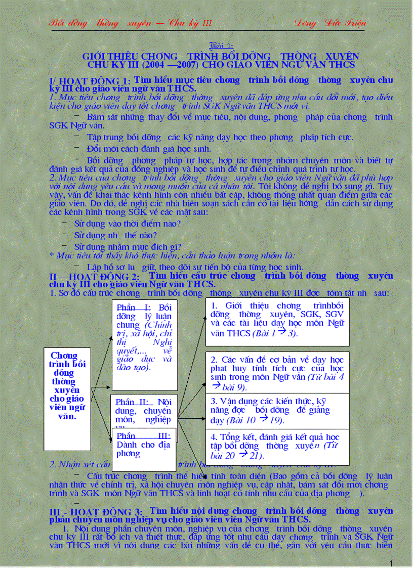 image for page Bồi dưỡng thường xuyên Chu kỳ III TRỌN BỘ Đủ