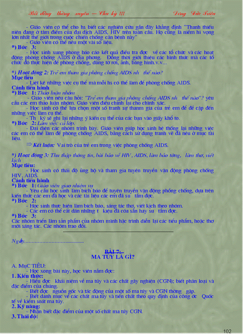 image for page Bồi dưỡng thường xuyên Chu kỳ III TRỌN BỘ Đủ