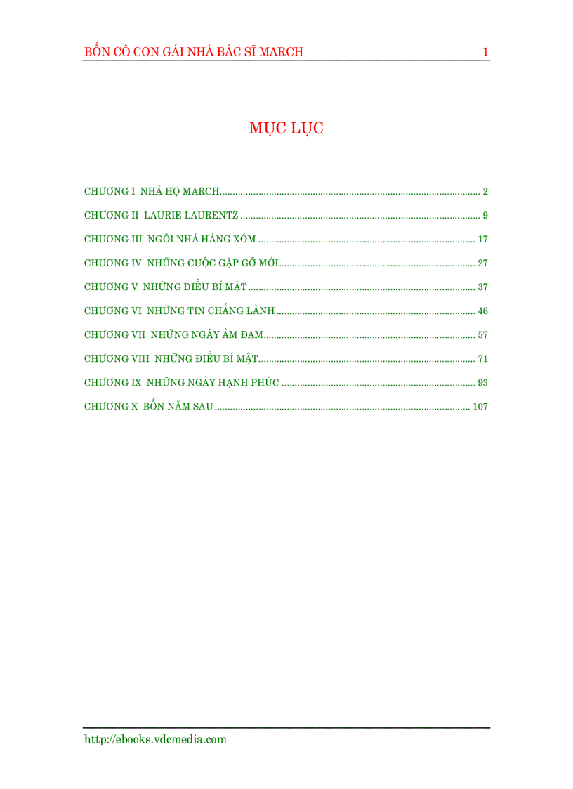 image for page Bốn cô con gái nhà Bác sĩ Macsh