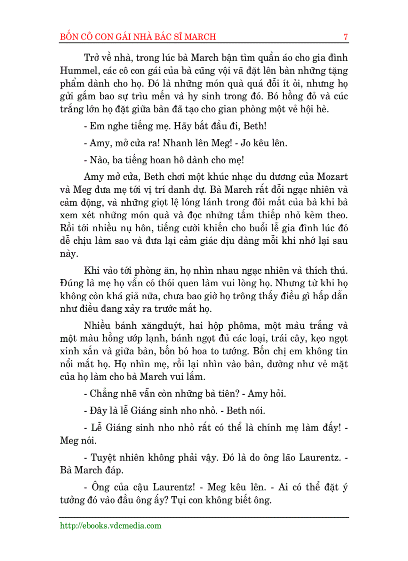 image for page Bốn cô con gái nhà Bác sĩ Macsh