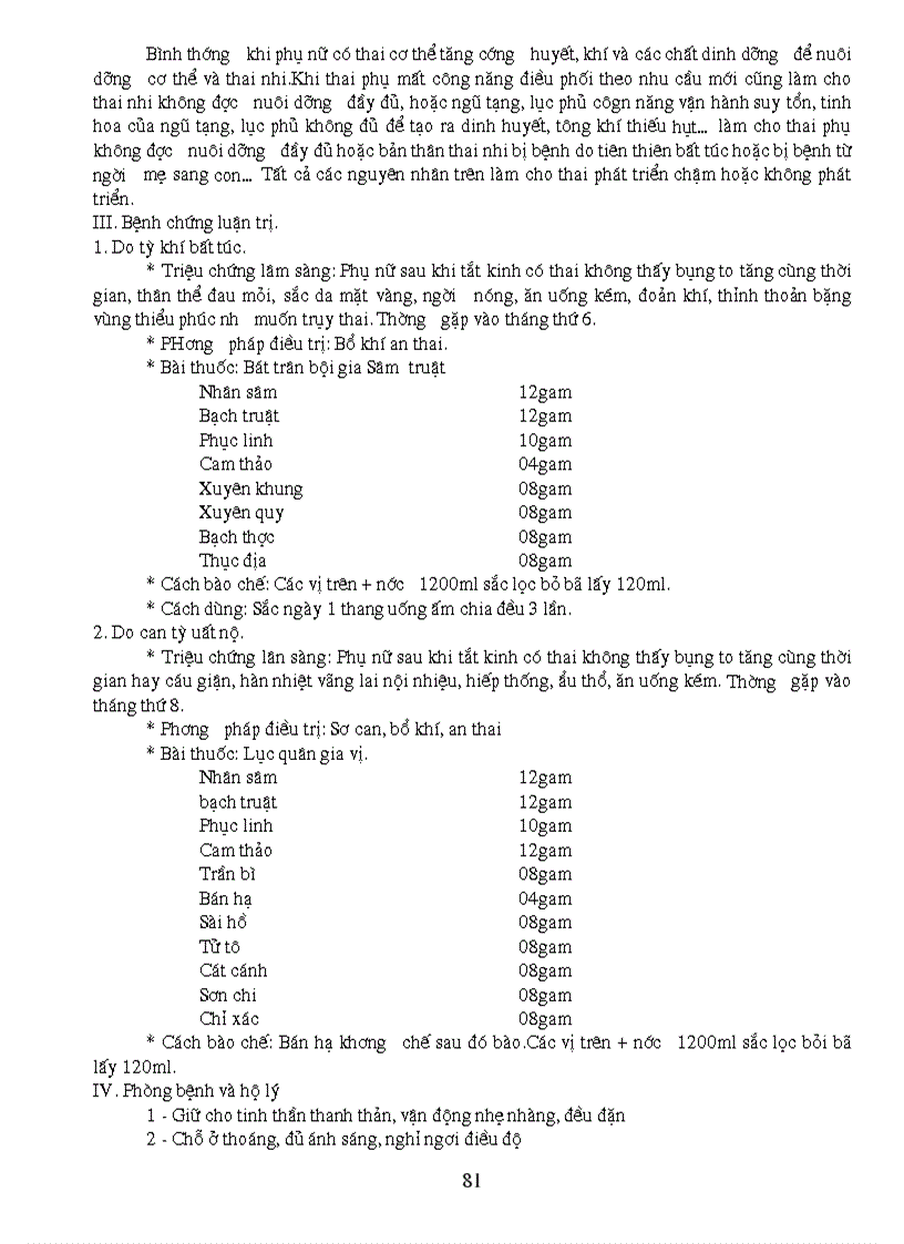 image for page Các bài thuốc chữa bệnh phụ nữ