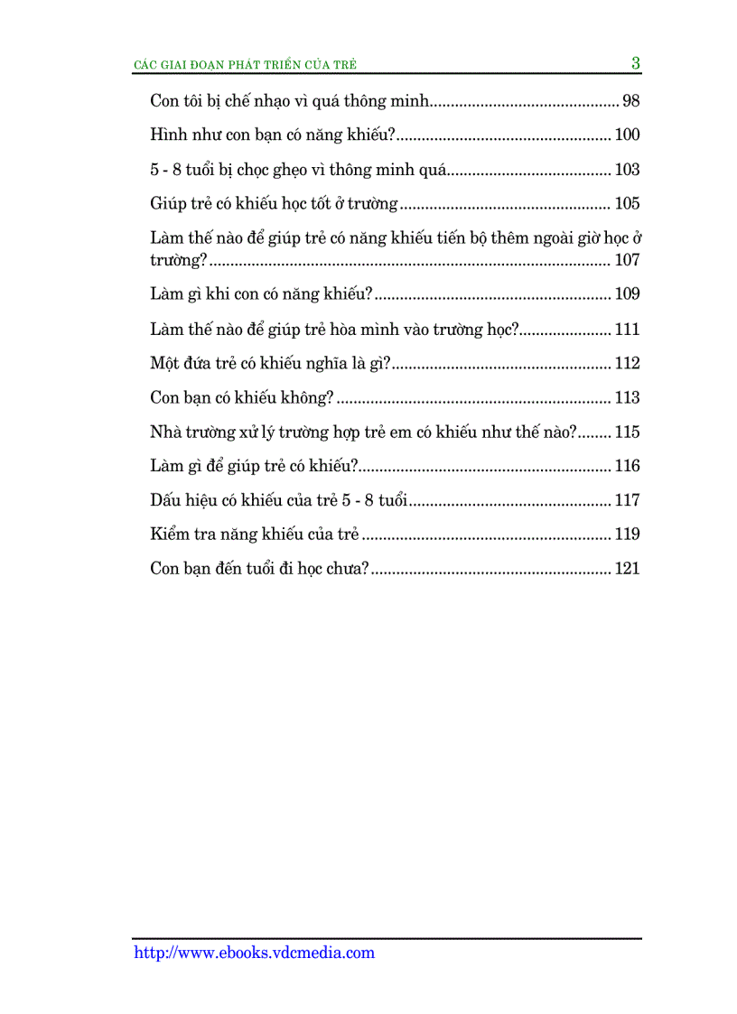 image for page Các giai đoạn phát triển của trẻ