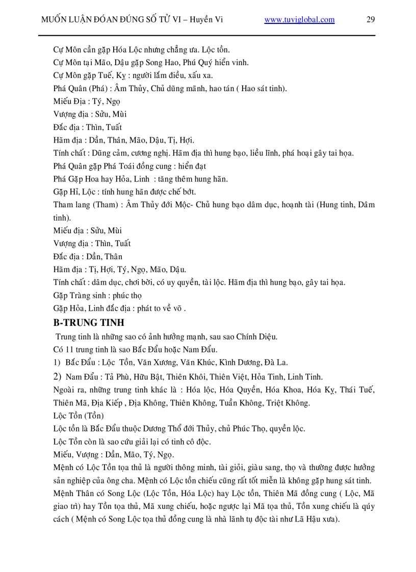 image for page Cách tìm hiểu lá số tử vi