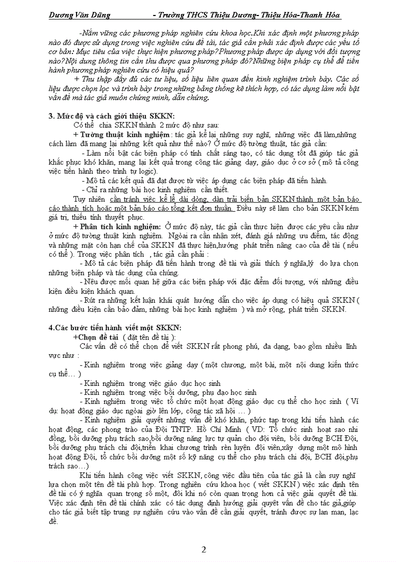 image for page Cách viết sáng kiến kinh nghiệm