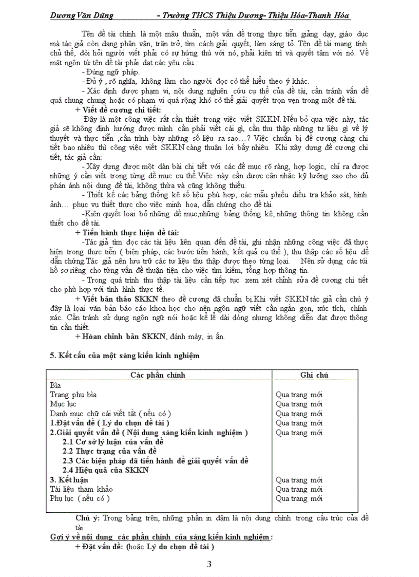 image for page Cách viết sáng kiến kinh nghiệm