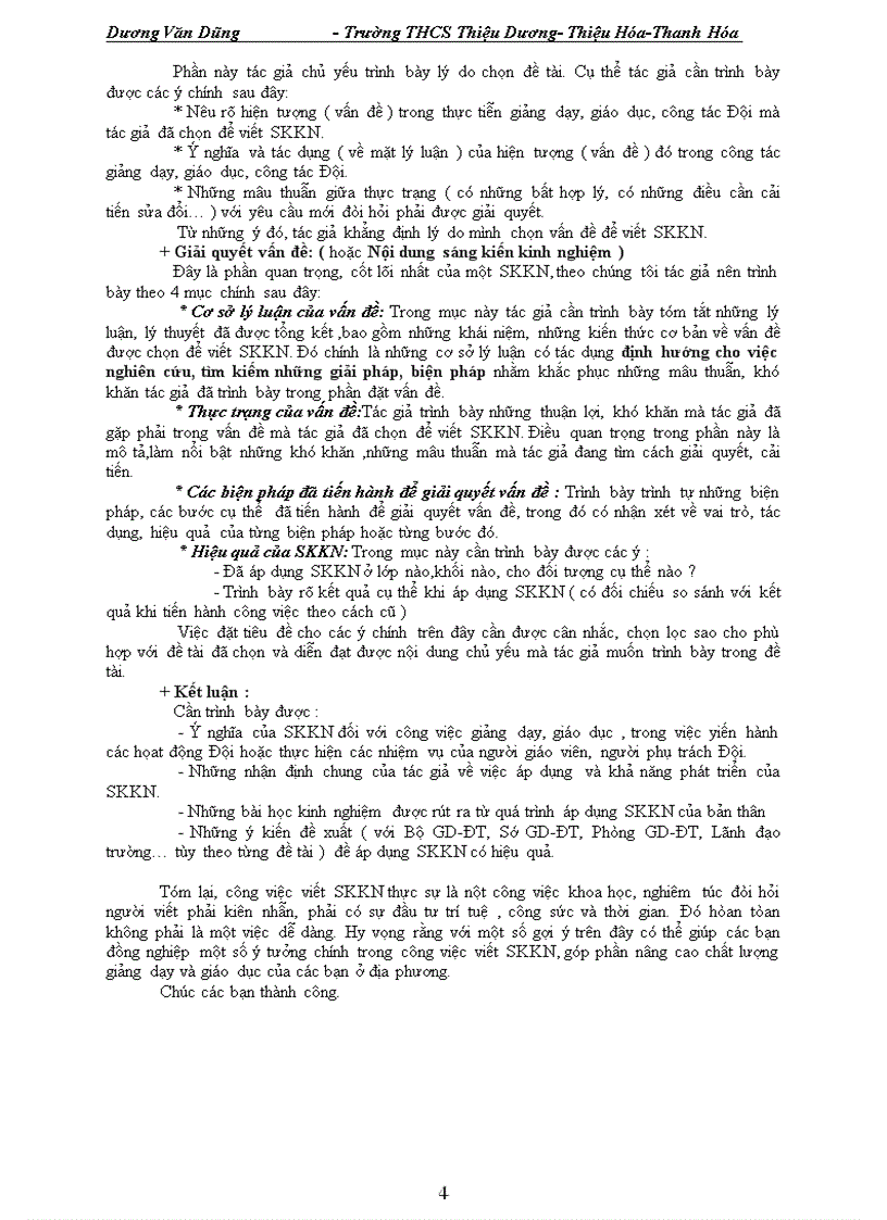 image for page Cách viết sáng kiến kinh nghiệm