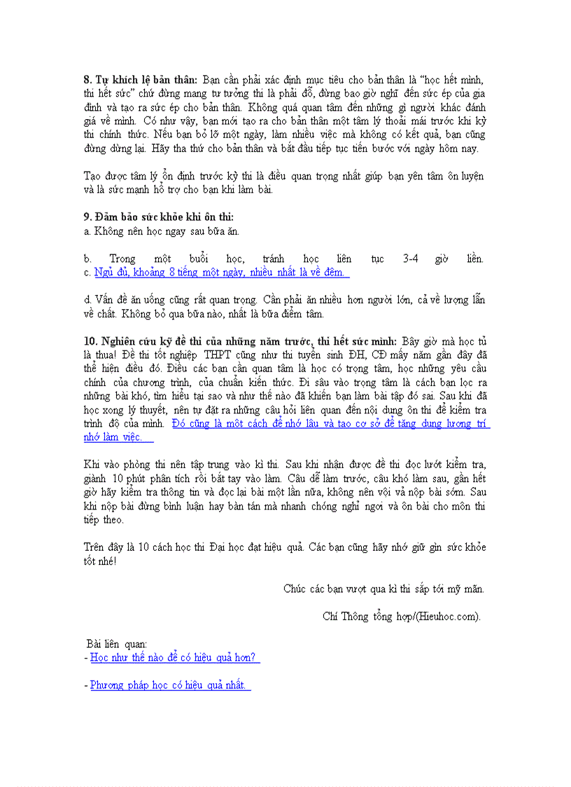 image for page Cam lang hoc thi dai hoc