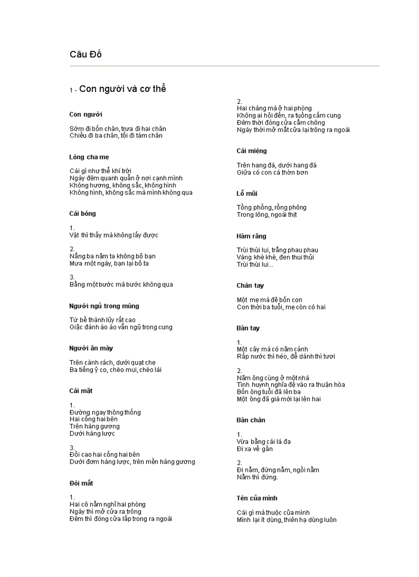 image for page Câu đố hay