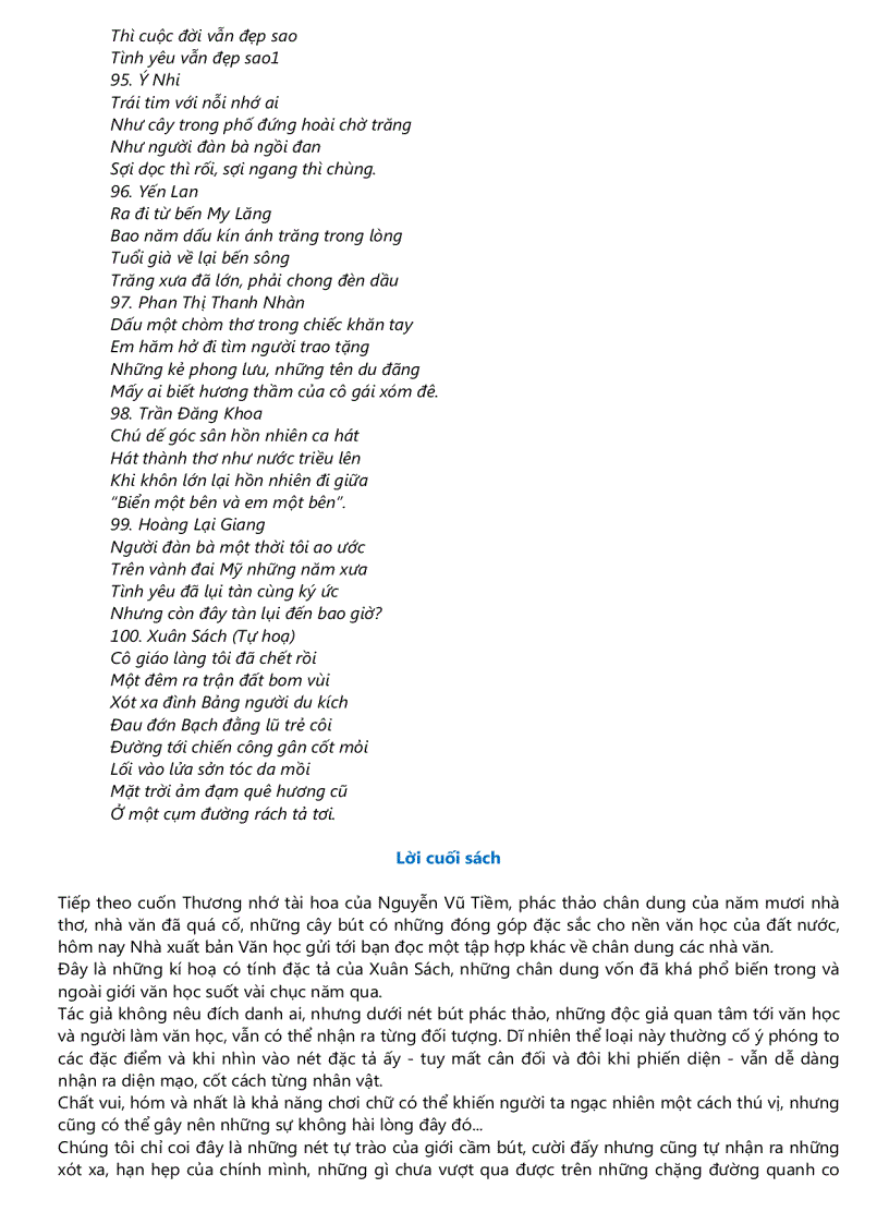 image for page Chân dung các nhà văn