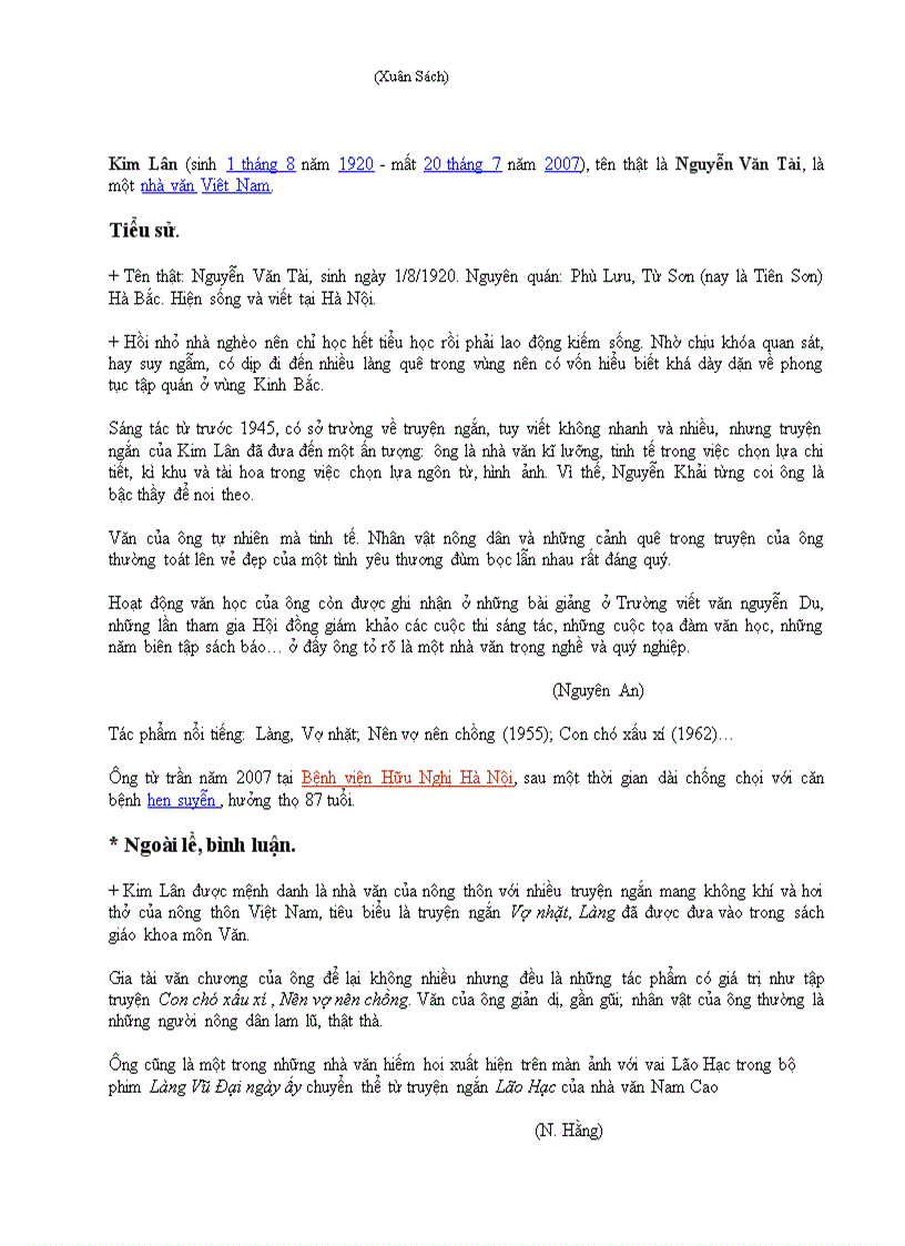 image for page Chân dung và tiểu sử 45 nhà văn tư liệu ngữ văn thcs