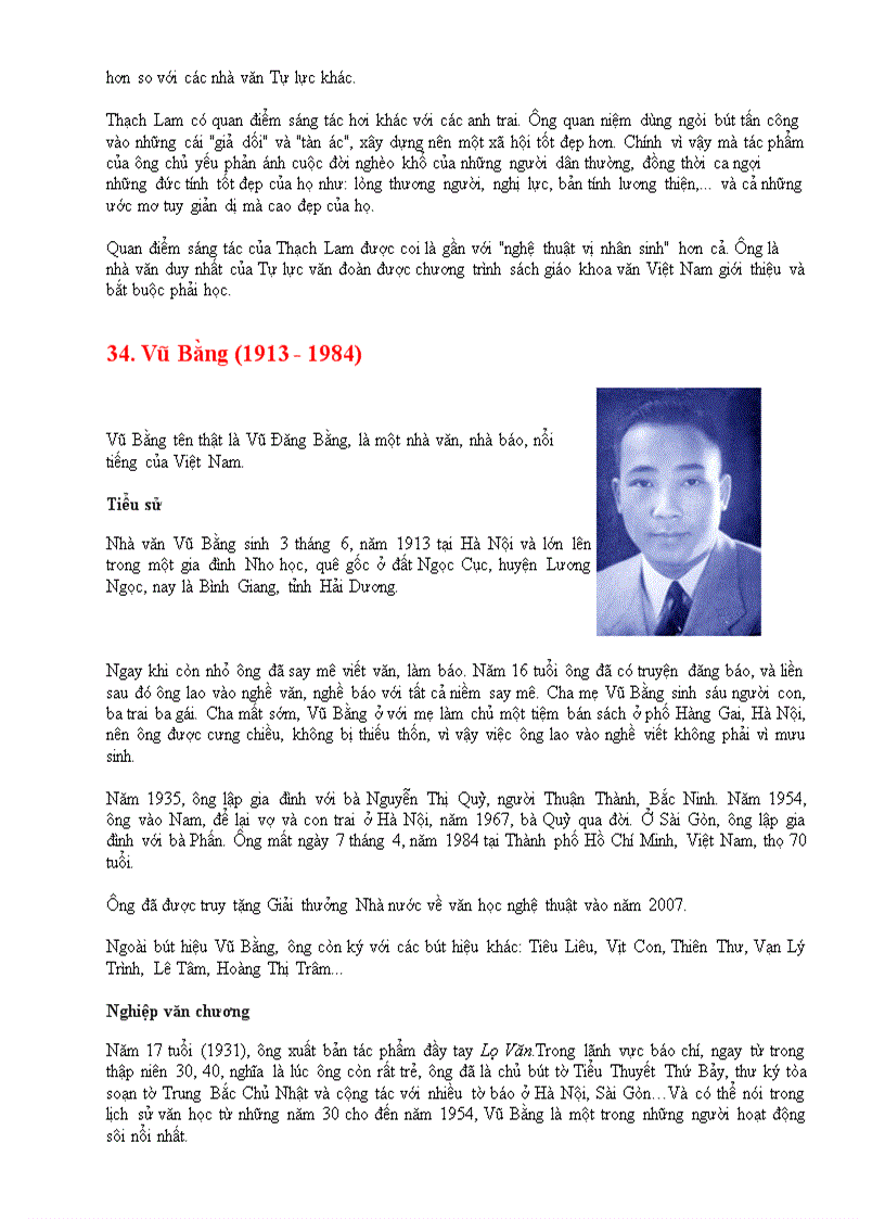 image for page Chân dung và tiểu sử 45 nhà văn tư liệu ngữ văn thcs