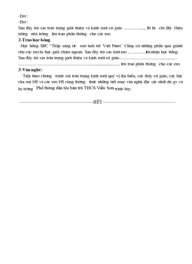 image for page Chương trinh khai giảng