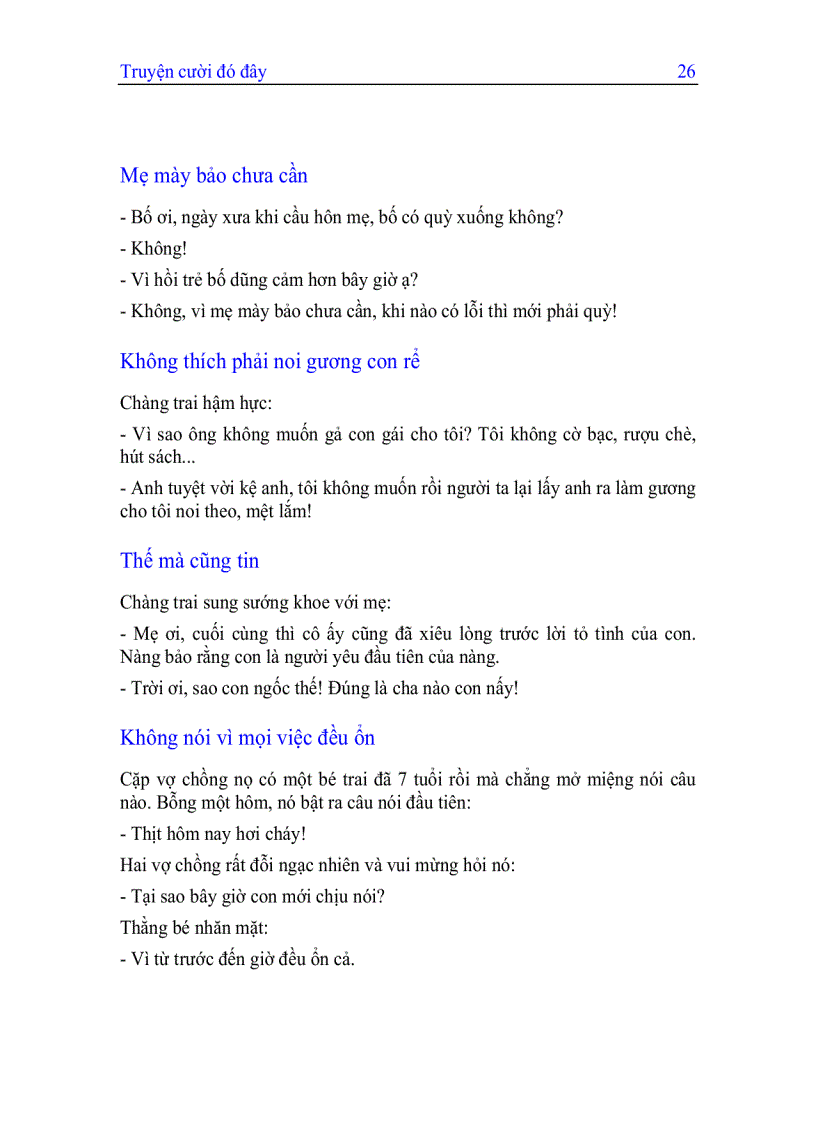 image for page Chuyện Cười Đó Đây