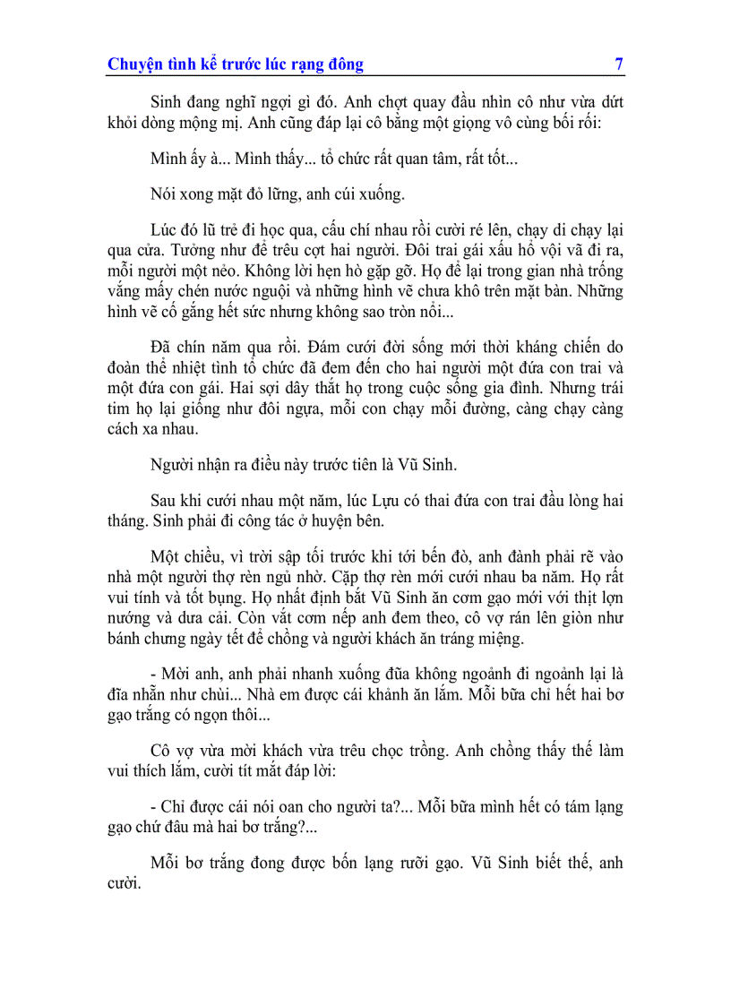 image for page Chuyen tinh ke truoc luc rang dong