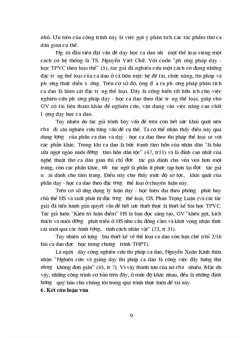 image for page Con đường nâng cao chất lượng dạy học ca dao theo đặc trưng thể loại