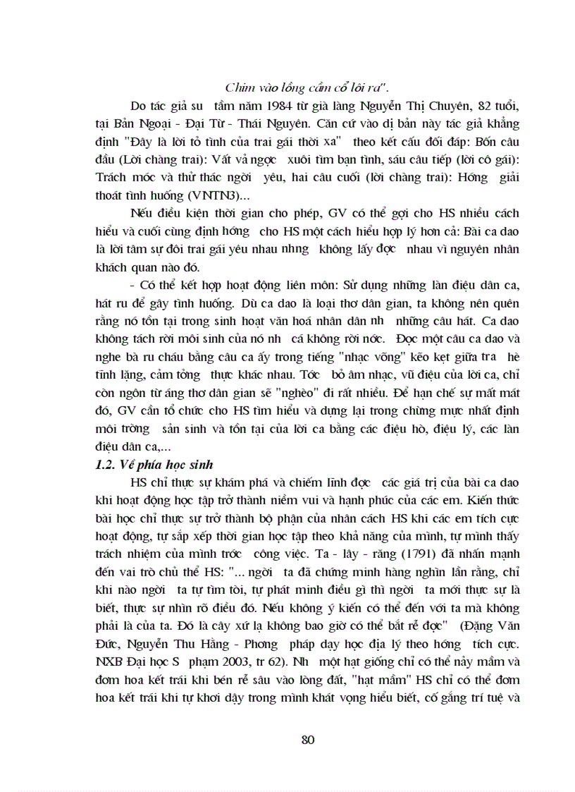 image for page Con đường nâng cao chất lượng dạy học ca dao theo đặc trưng thể loại