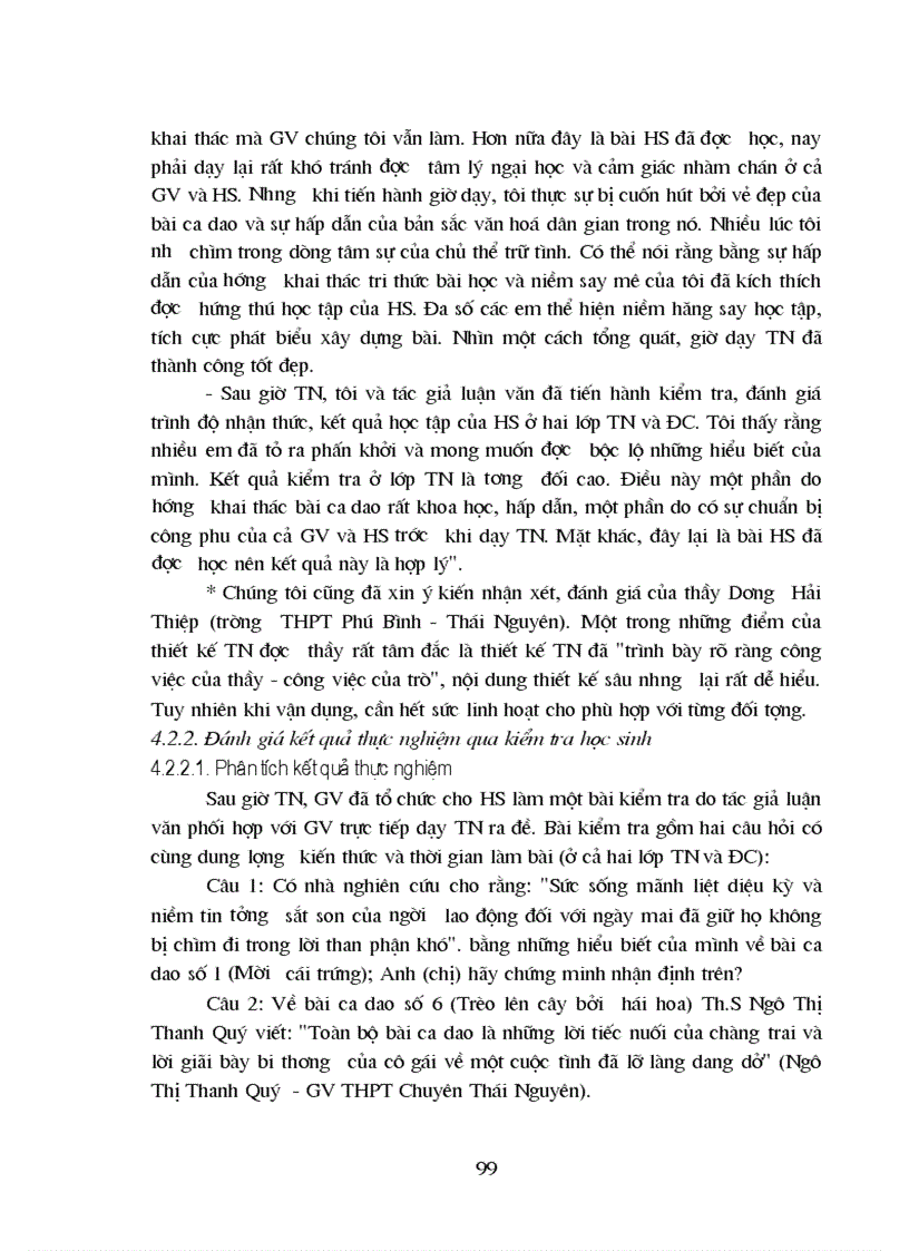 image for page Con đường nâng cao chất lượng dạy học ca dao theo đặc trưng thể loại