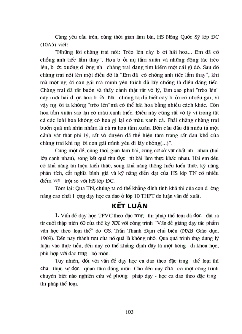 image for page Con đường nâng cao chất lượng dạy học ca dao theo đặc trưng thể loại