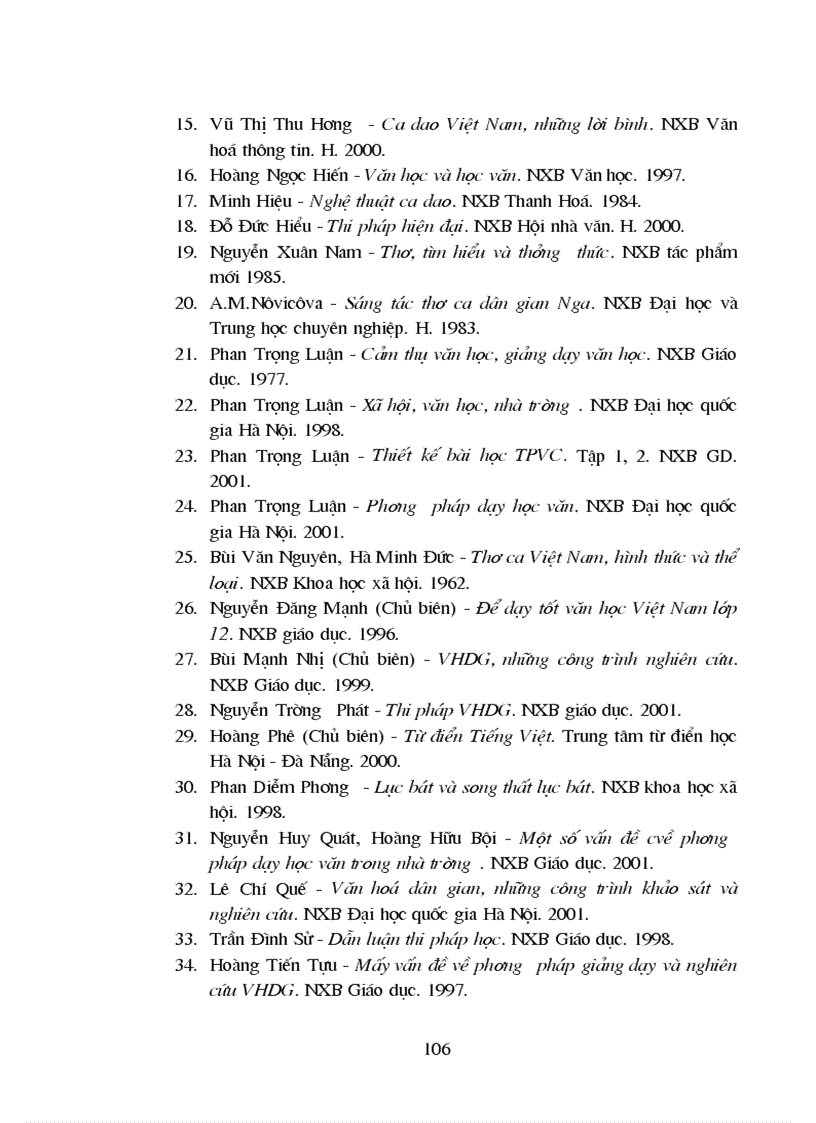 image for page Con đường nâng cao chất lượng dạy học ca dao theo đặc trưng thể loại