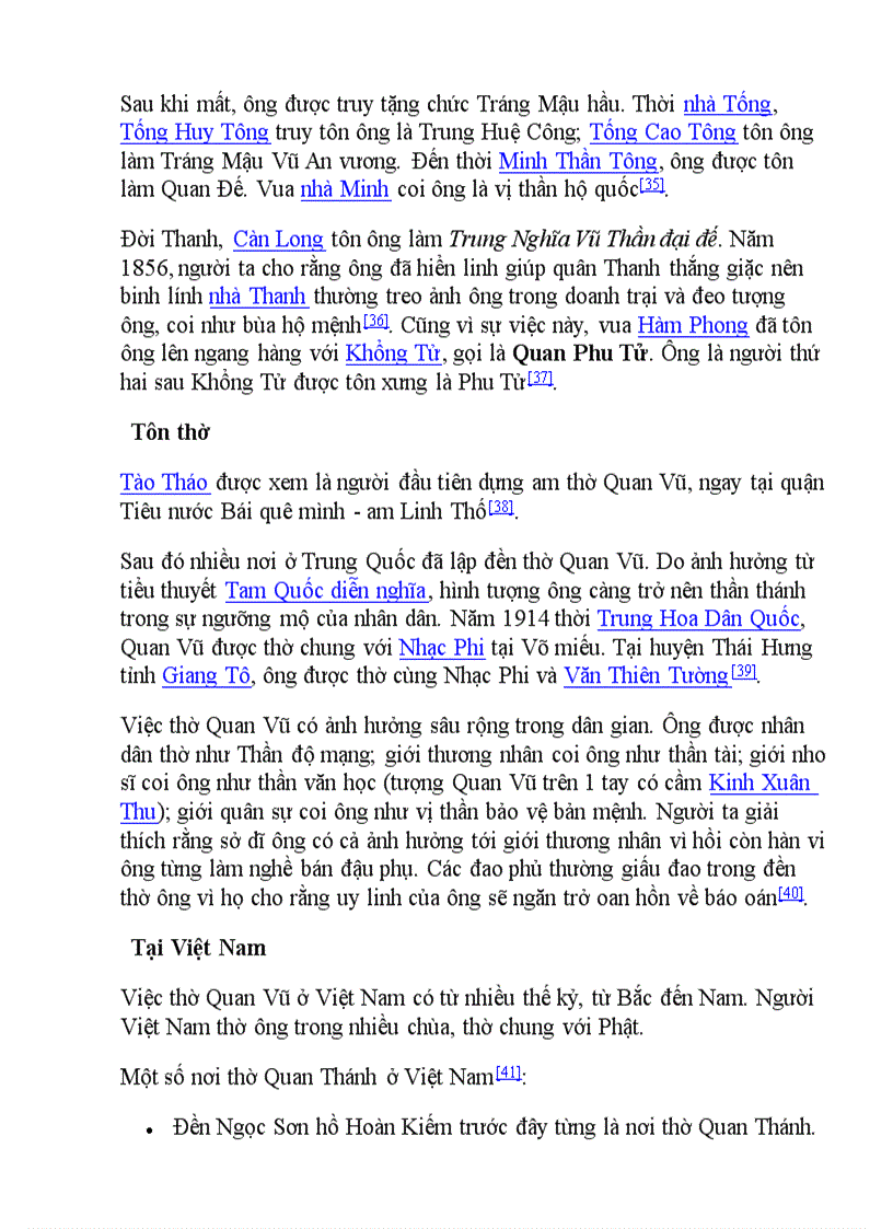 image for page Cuộc đời của Quan Vân Trường