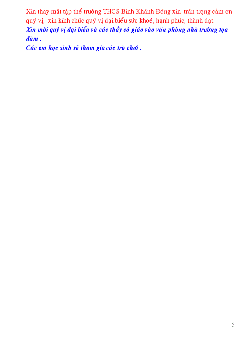 image for page Dan chuong trinh le khai giang 2009 2010