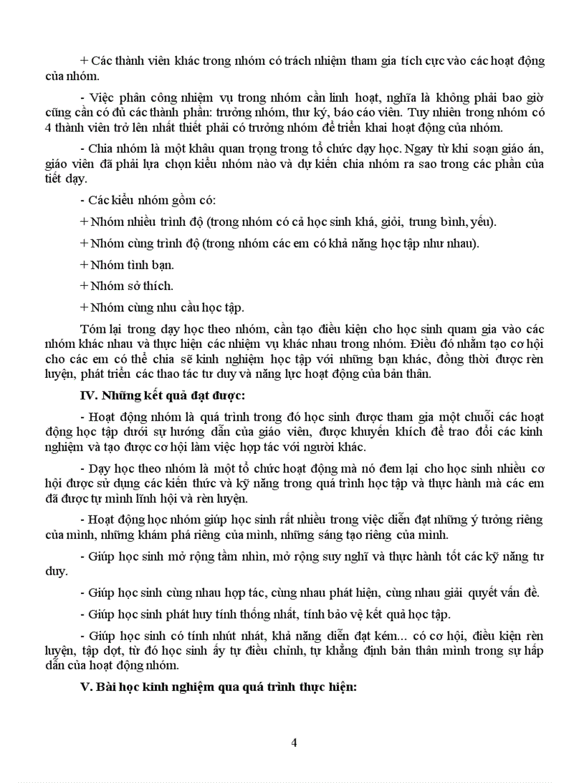 image for page Day hoc theo nhom cua co A